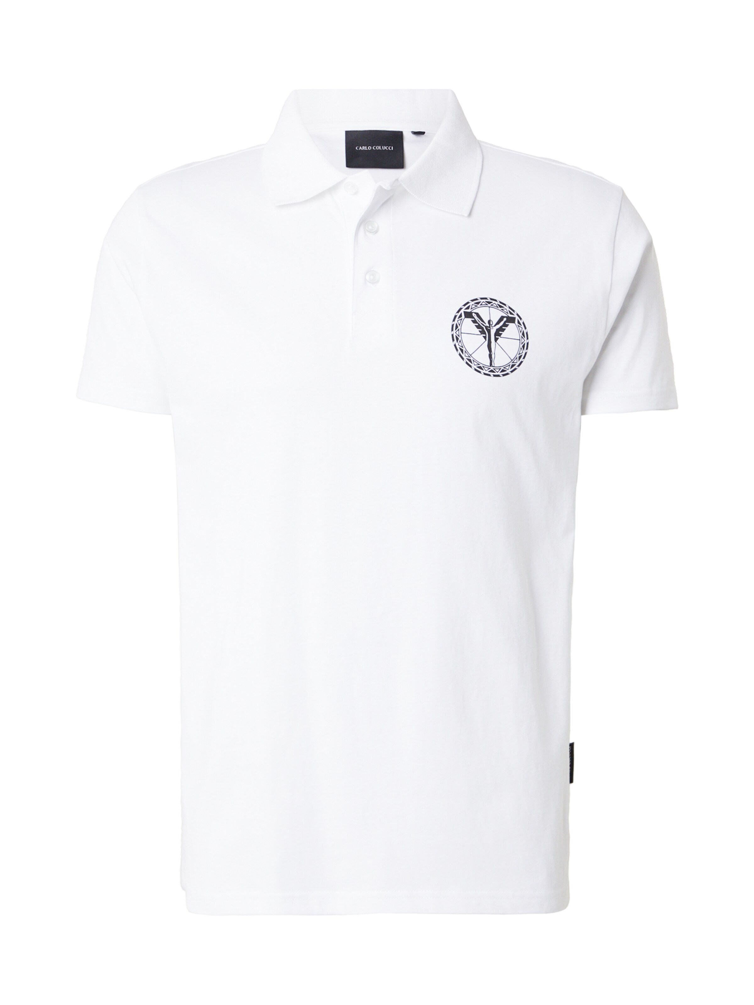 Carlo Colucci Μπλουζάκι σε λευκό: μπροστά