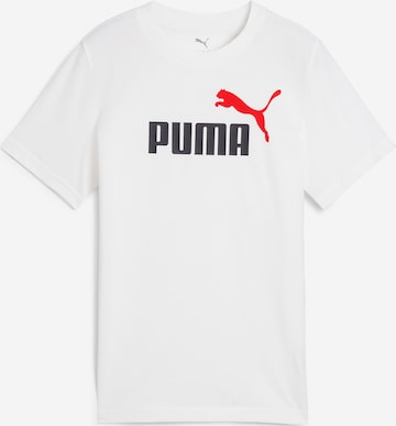 PUMA Футболка 'Essentials No.1' в Белый: спереди