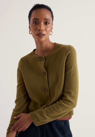 Cardigan ' Tern Tide ' Seasalt Cornwall en vert : devant