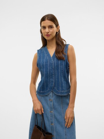 VERO MODA Vest 'VMCARLEY' in Blue: front