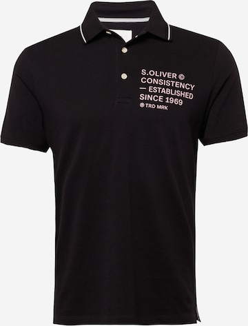 s.Oliver Shirt in Black: front