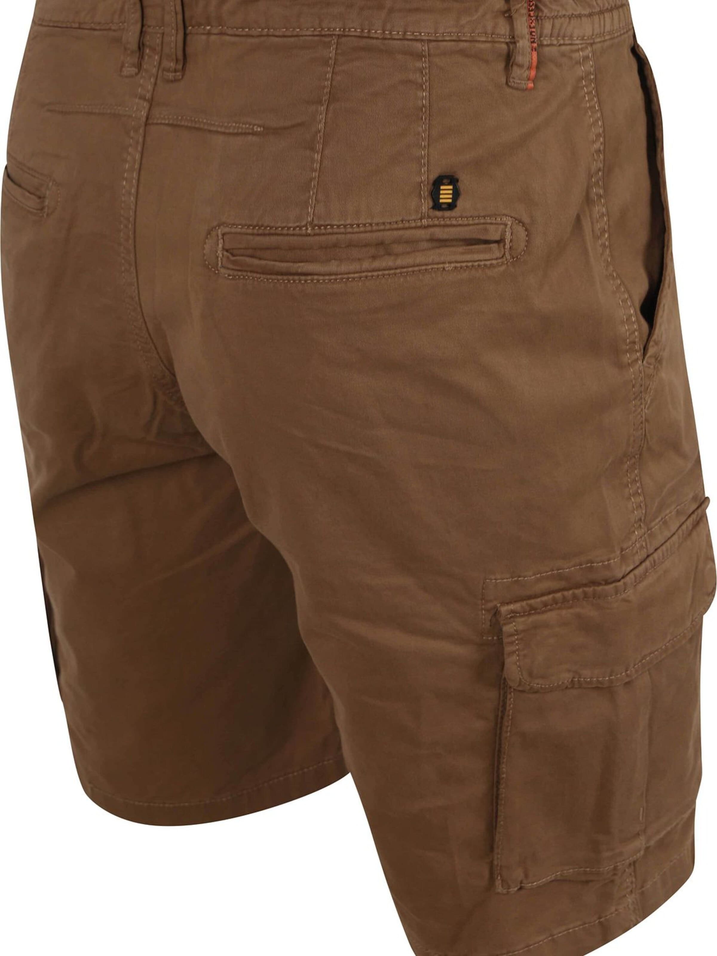 Regular Pantalon No Excess en marron