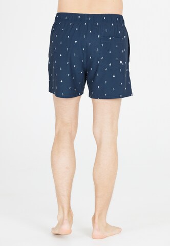 Cruz Zwemshorts 'Werner' in Blauw