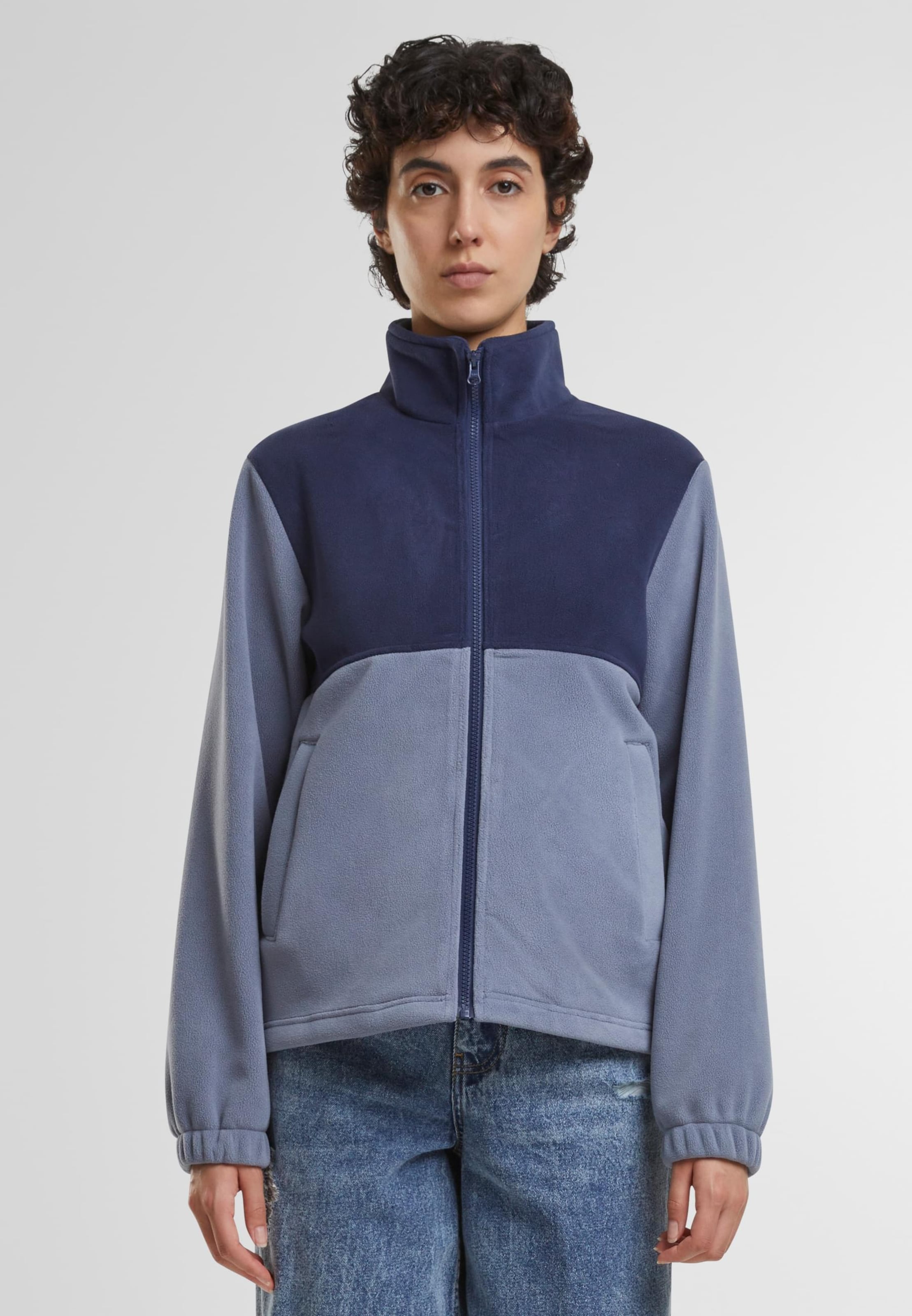 Urban ClassicsFlis jakna - plava boja