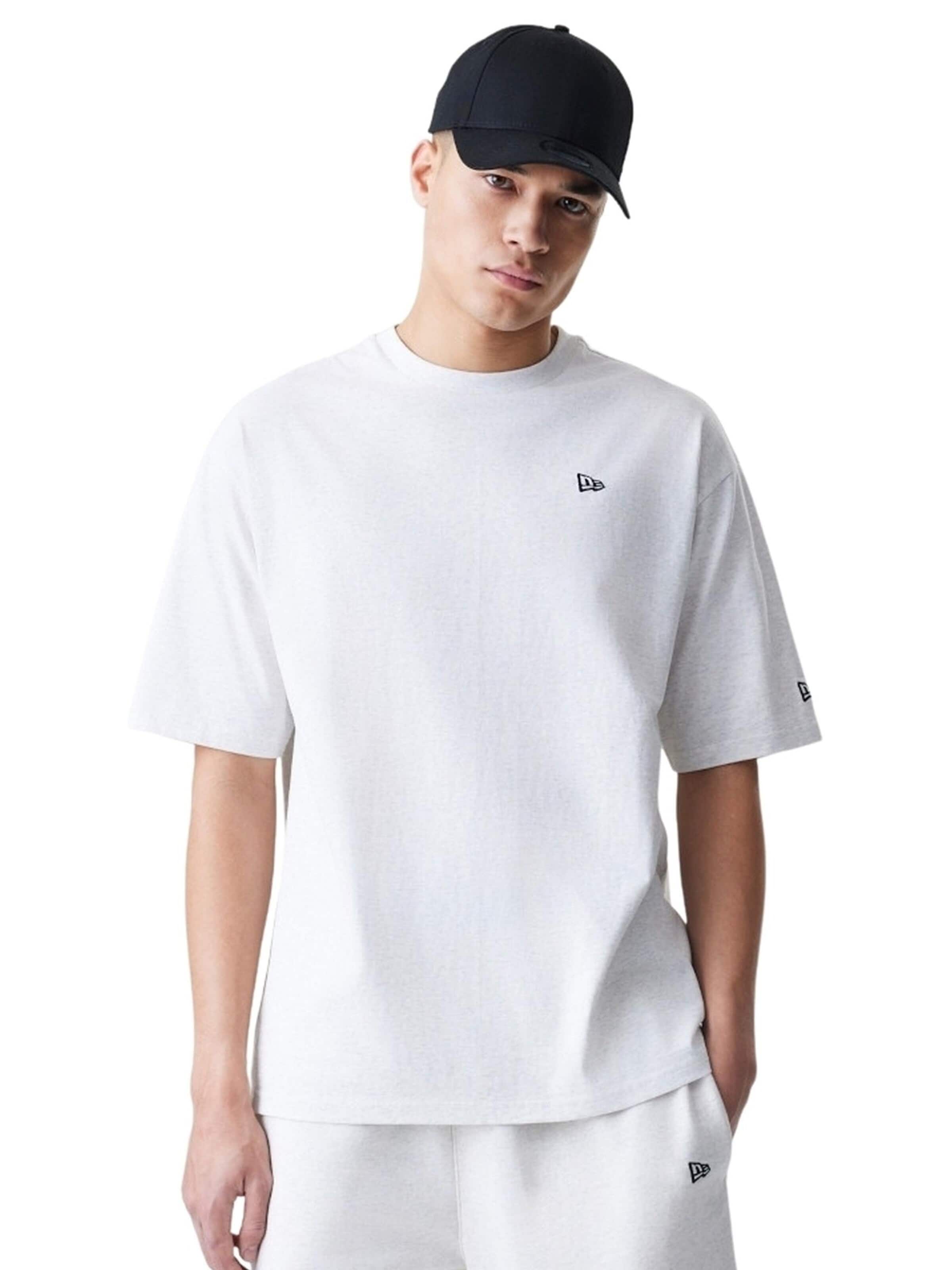 NEW ERA - Camiseta 'Camiseta new era gris ne essential os tee' en gris: frente