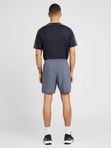 UNDER ARMOUR Regular Workout Pants 'Launch 7' in Grey