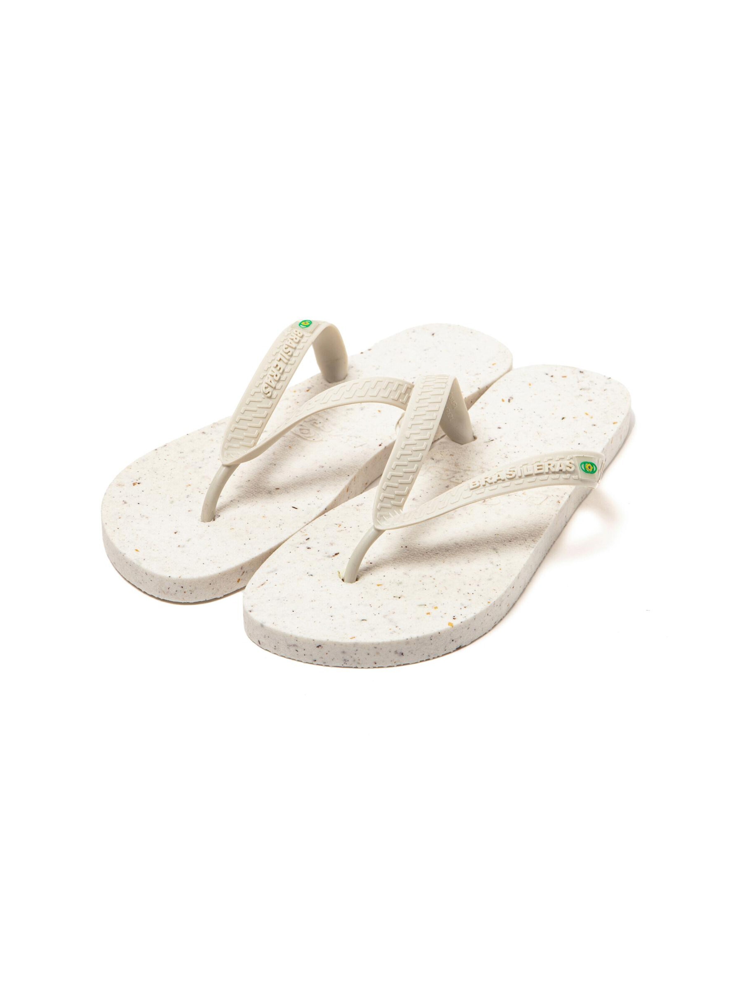 Brasileras - Chinelos de dedo 'Re Walk M' em branco