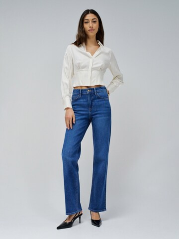 Coupe slim Jean Salsa Jeans en bleu
