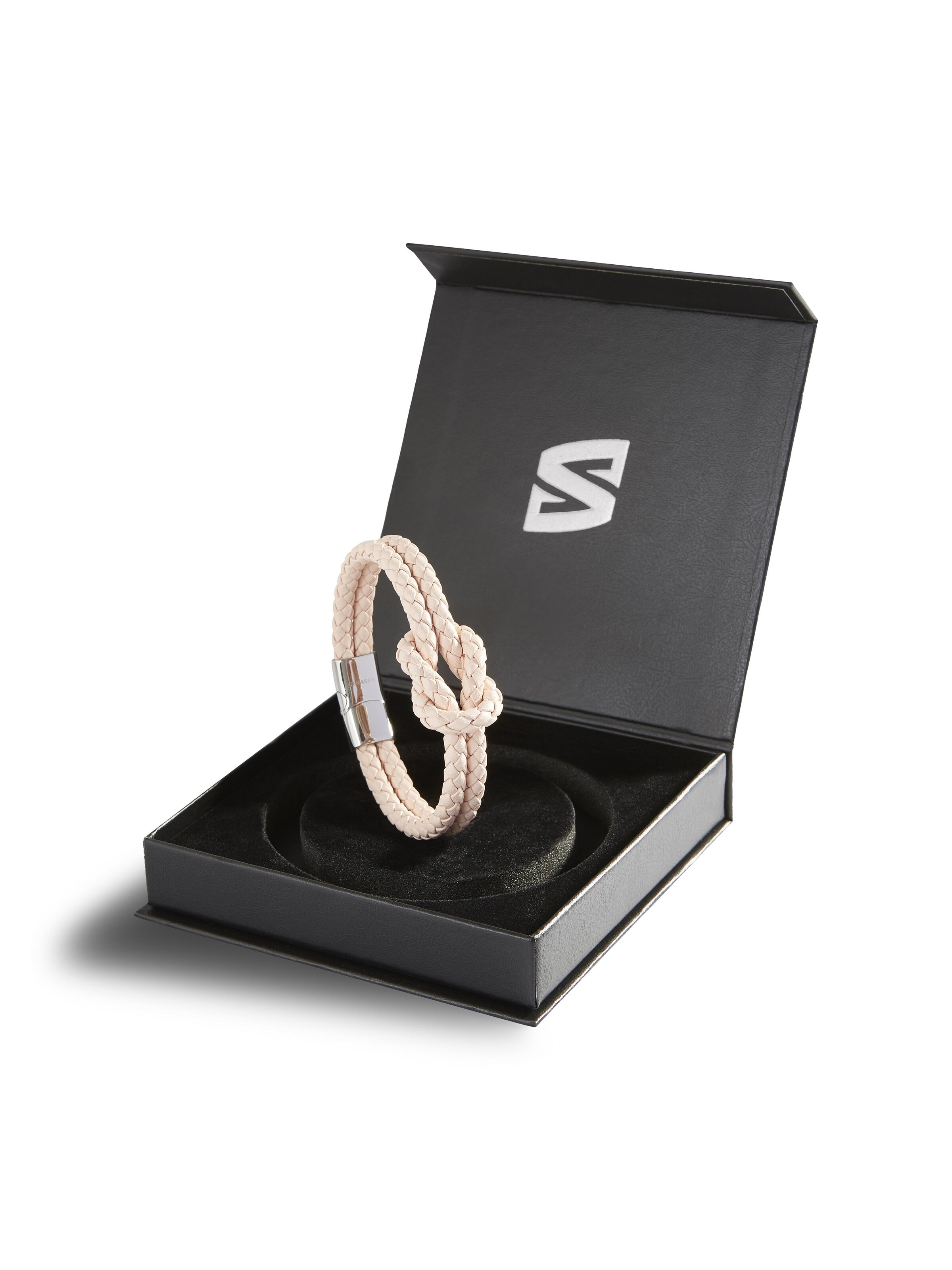 Bracelet 'Knot' SERASAR en rose
