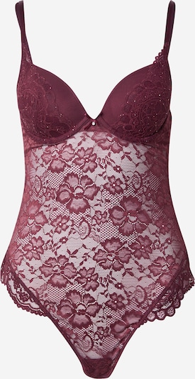 Hunkemöller Bodijs 'Isadora', krāsa - vīnsarkans, Preces skats
