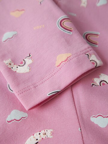 Skinny Leggings 'NMFBILONA' de la NAME IT pe roz