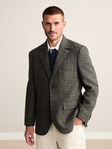 Coupe regular Veste de costume Next en vert
