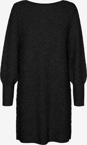 VERO MODA Knit dress in Black: front
