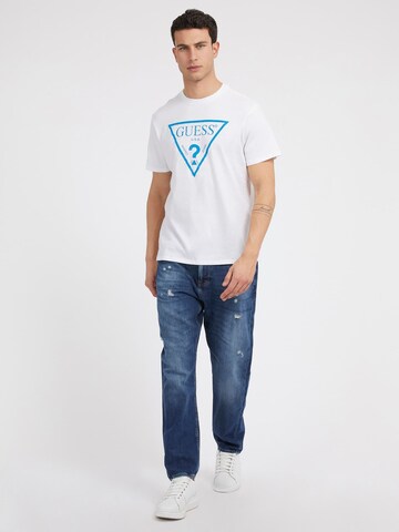 GUESS - Camiseta en blanco