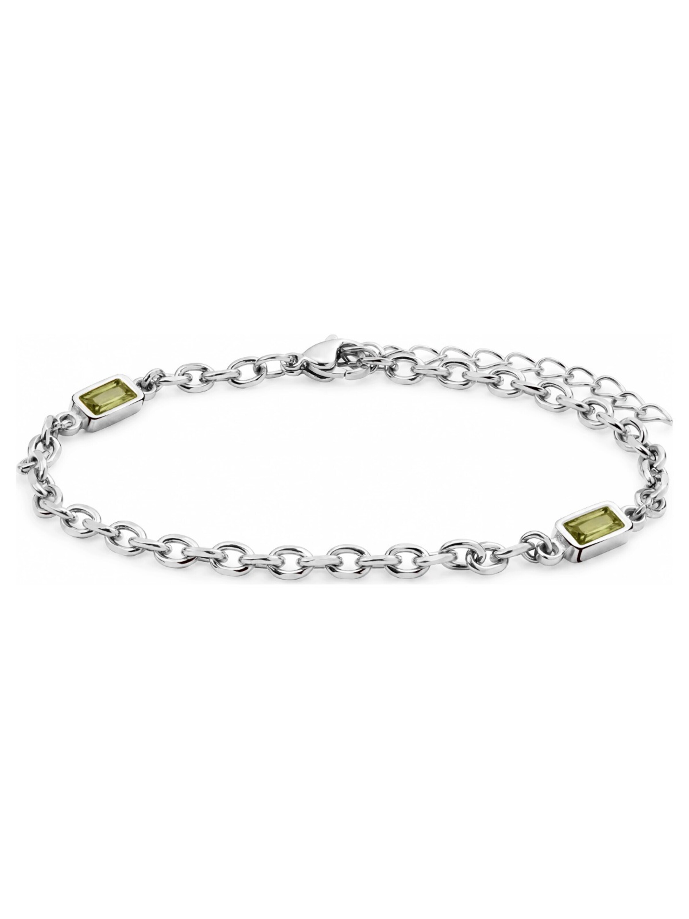Arkai Armband 'Prism' in Groen: voorkant