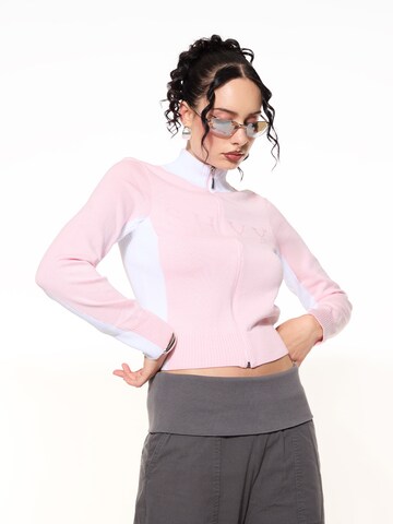 SHYX Knit cardigan in Pink: front