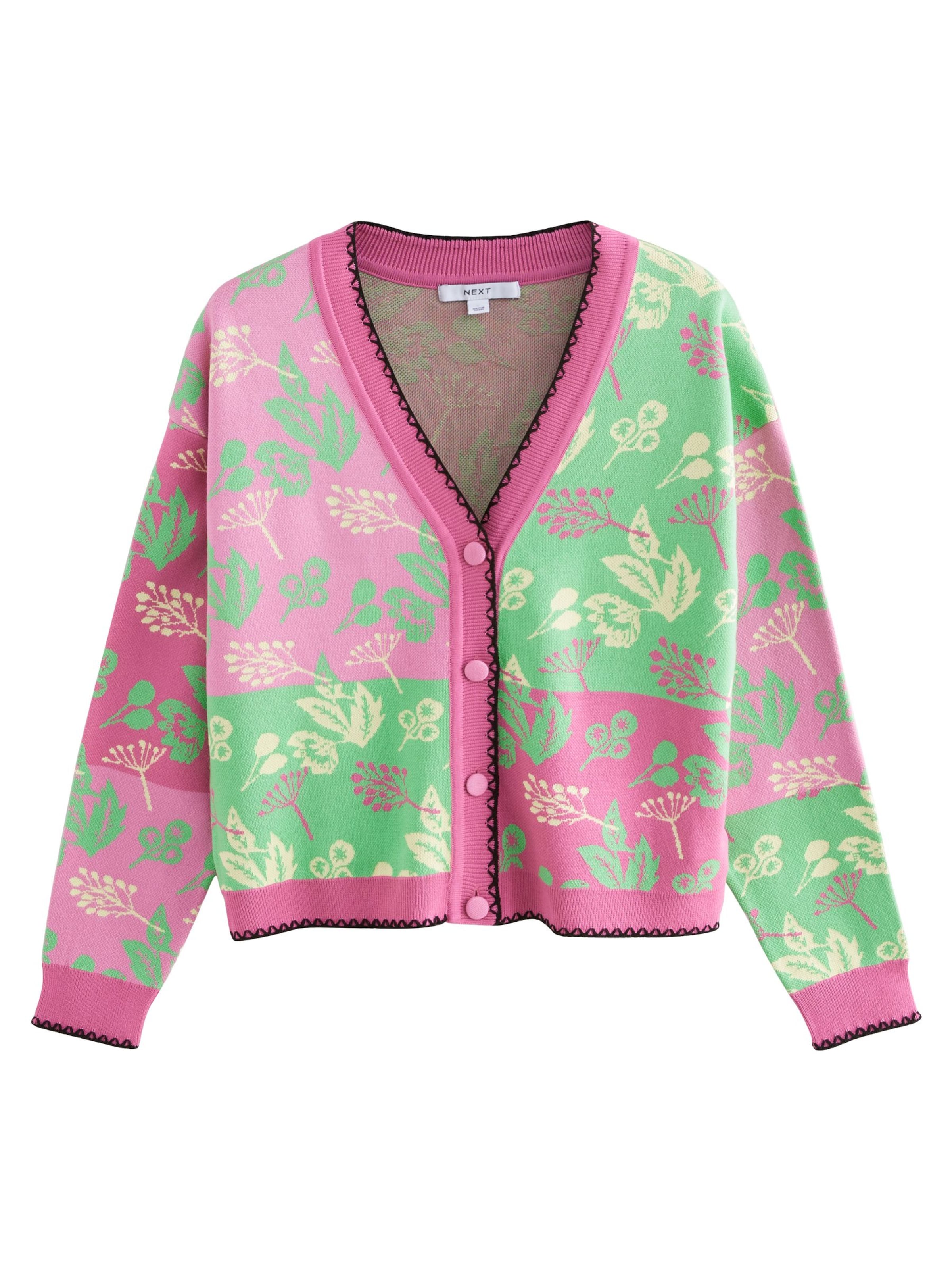 Next Kardigán - rózsaszín: elől