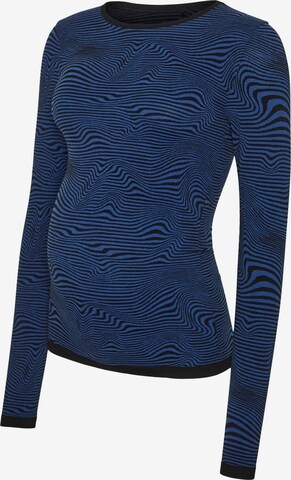 MAMALICIOUS Shirt 'Kenya' in Blauw: voorkant