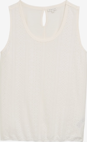 TOM TAILOR Toppi värissä valkoinen: etupuoli