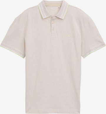 T-Shirt TOM TAILOR en beige : devant