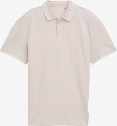 Marškinėliai iš TOM TAILOR, spalva – gelsvai pilka spalva / pastelinė geltona / balta, Prekių apžvalga