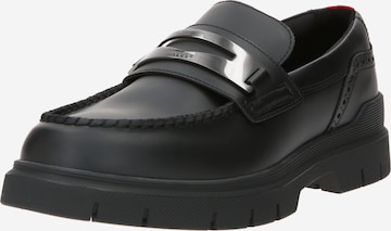 HUGO Red - Sapato Slip-on 'Ryan' em preto: frente