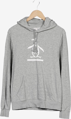 Original Penguin Kapuzenpullover XS in Grau: Vorderseite