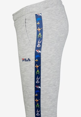 FILA Tapered Pants 'LEBUSA' in Grey