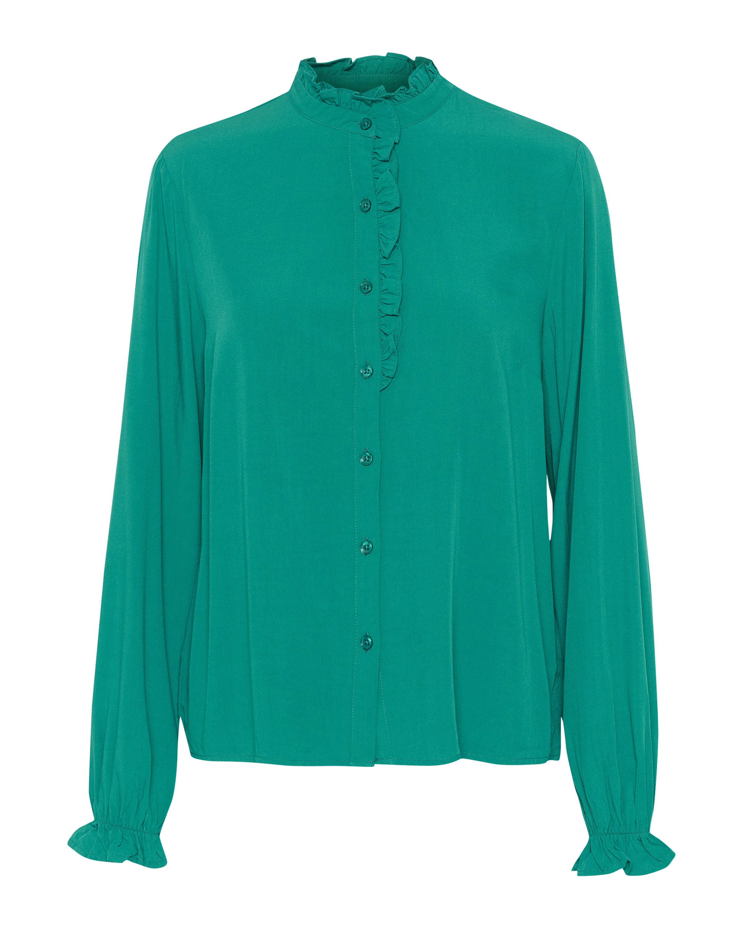 Cream Μπλούζα 'Venea' σε πράσινο: μπροστά