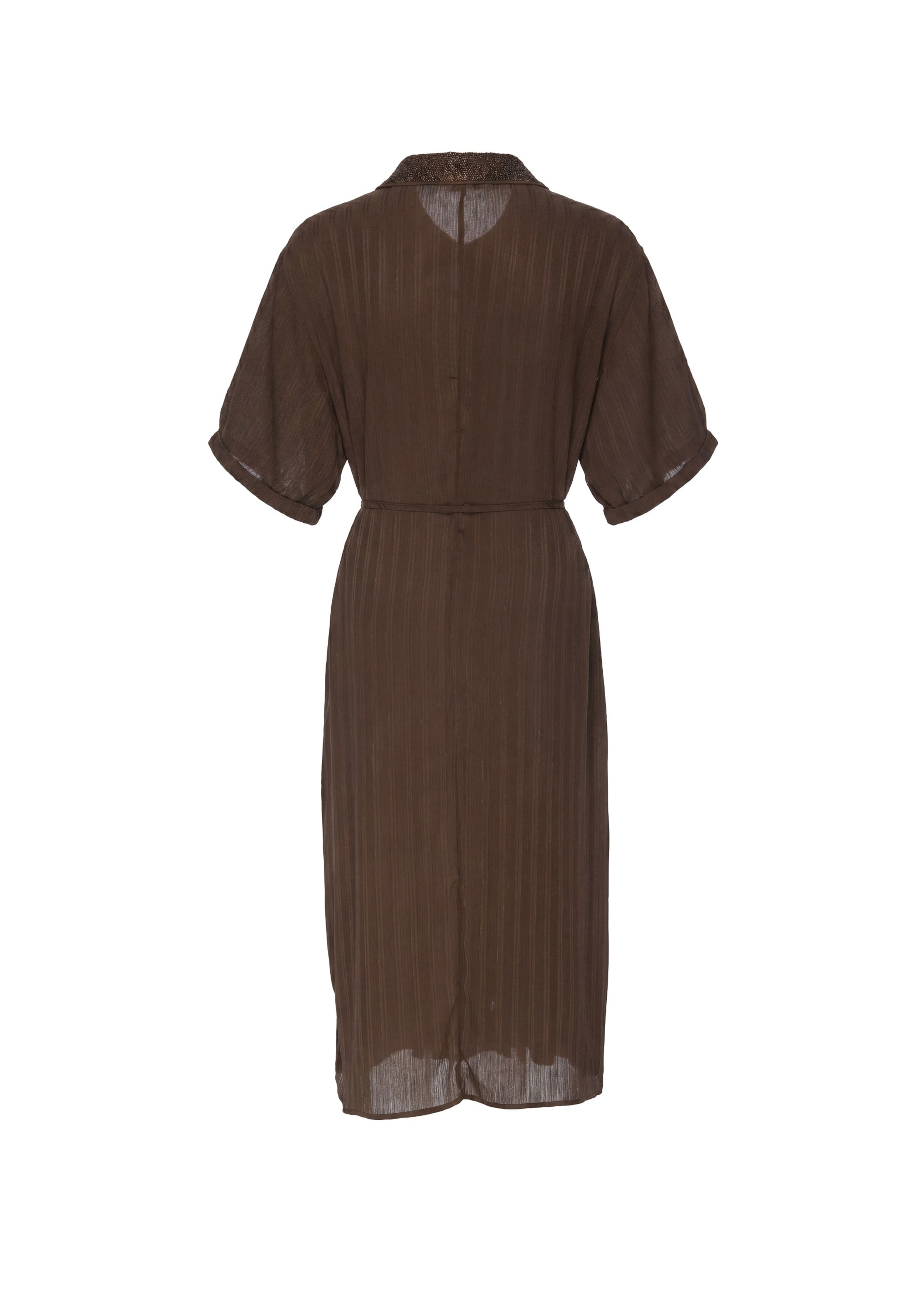 faina Shirt dress in Brown