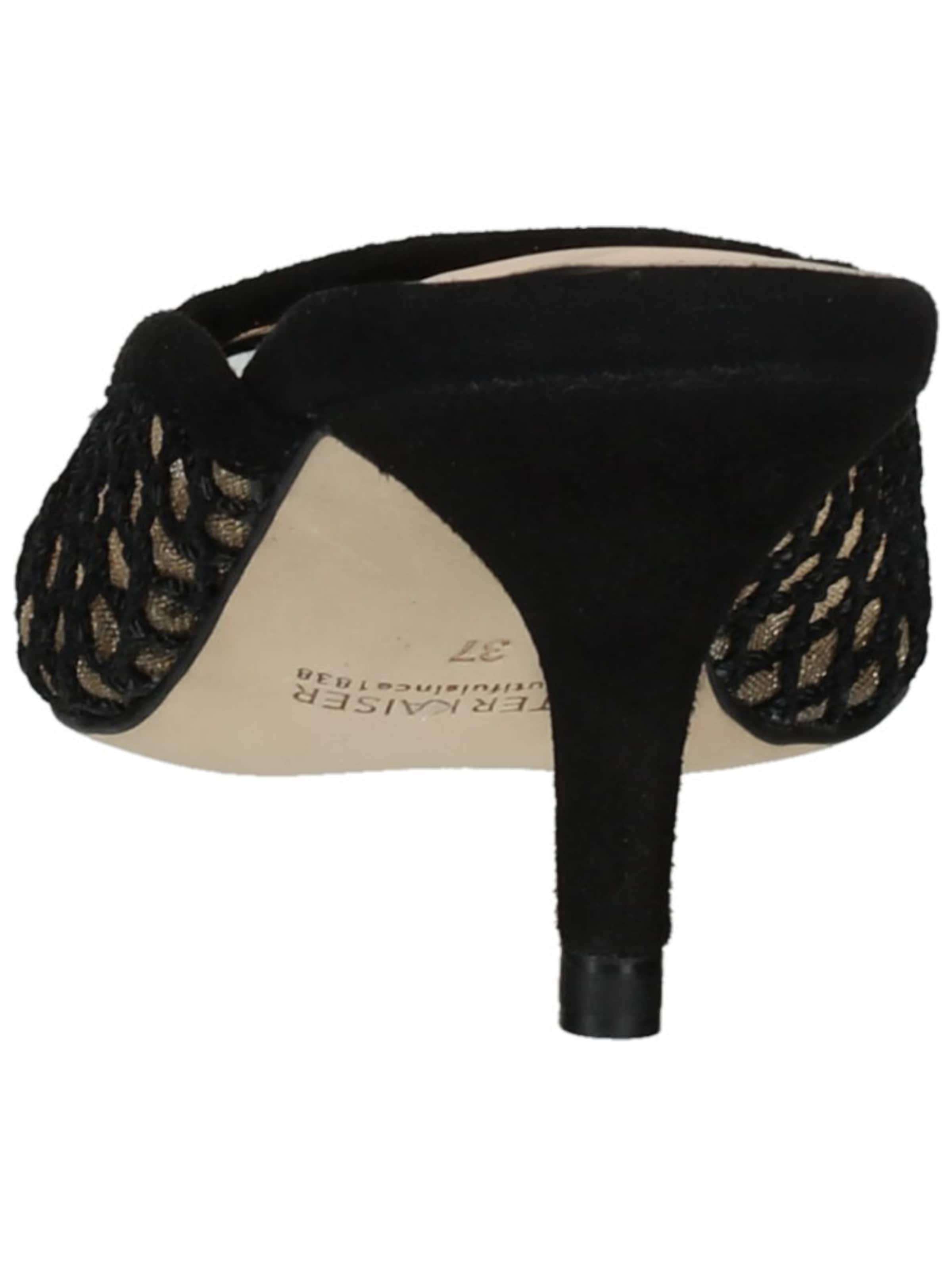 PETER KAISER Pantolette in Schwarz