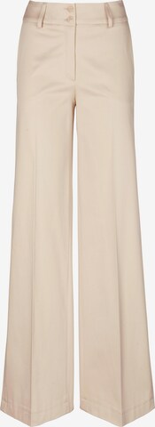 St. Emile Pleated Pants in Beige: front