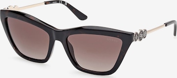 GUESS Sunglasses in Brown: front