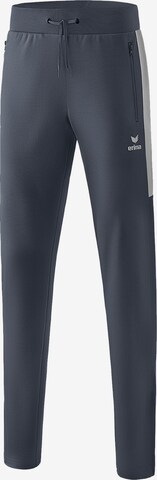 ERIMA Regular Workout Pants in Grey: front