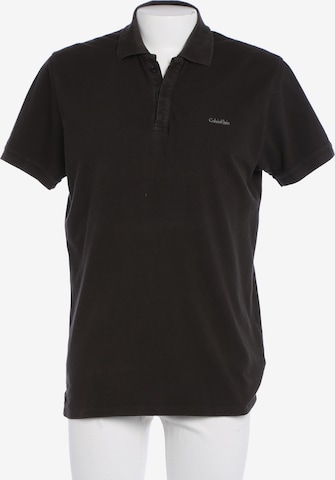 Calvin Klein Poloshirt XL in Schwarz: Vorderseite