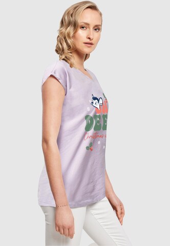 ABSOLUTE CULT Shirt 'Oh Deer' in Purple