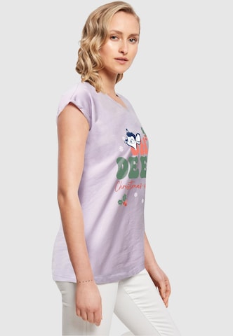T-shirt 'Oh Deer' ABSOLUTE CULT en violet