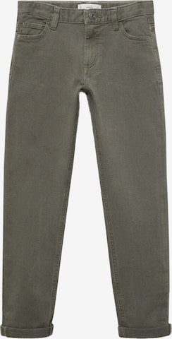 MANGO KIDS Regular Housut 'PERU' värissä vihreä: etupuoli