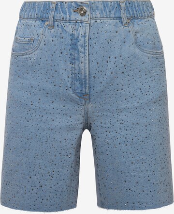 Studio Untold Slimfit Jeans in Blauw: voorkant