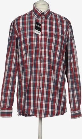 LERROS Button Up Shirt in XL in Red: front