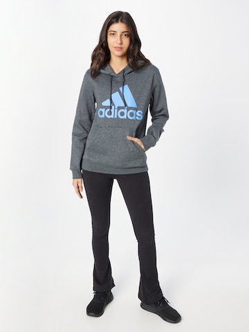 ADIDAS SPORTSWEAR Sport szabadidős felsők 'Essentials Big Logo  Fleece' - szürke