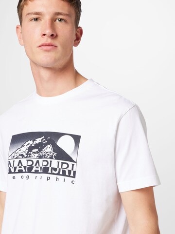 NAPAPIJRI - Camiseta 'QUITO' en blanco
