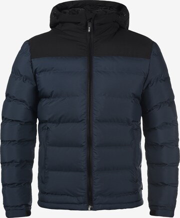 INDICODE JEANS Winter Jacket 'Gaius' in Blue: front