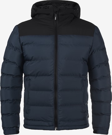 INDICODE JEANS Winter Jacket 'Gaius' in Blue: front