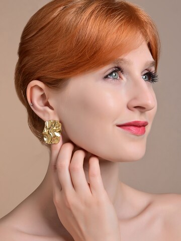 Akzent Earrings 'hautverträglich' in Gold: front