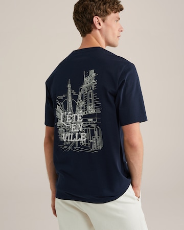 WE Fashion Shirt in Blauw