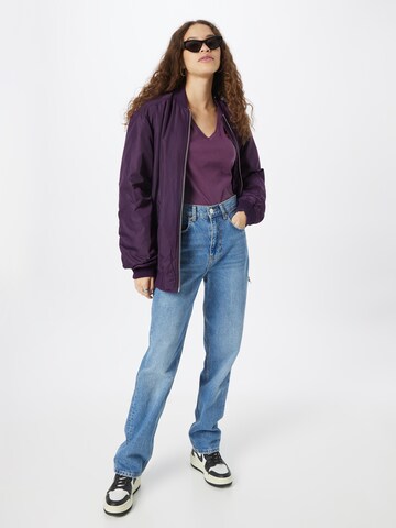 LEVI'S ® Shirt 'Perfect Vneck' in Purple