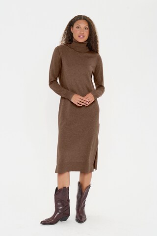 SAINT TROPEZ - Vestido 'Mila' em castanho