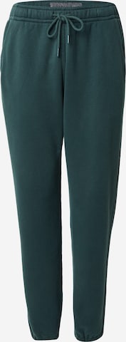 Abercrombie & Fitch Tapered Housut 'ESSENTIAL' värissä vihreä: etupuoli