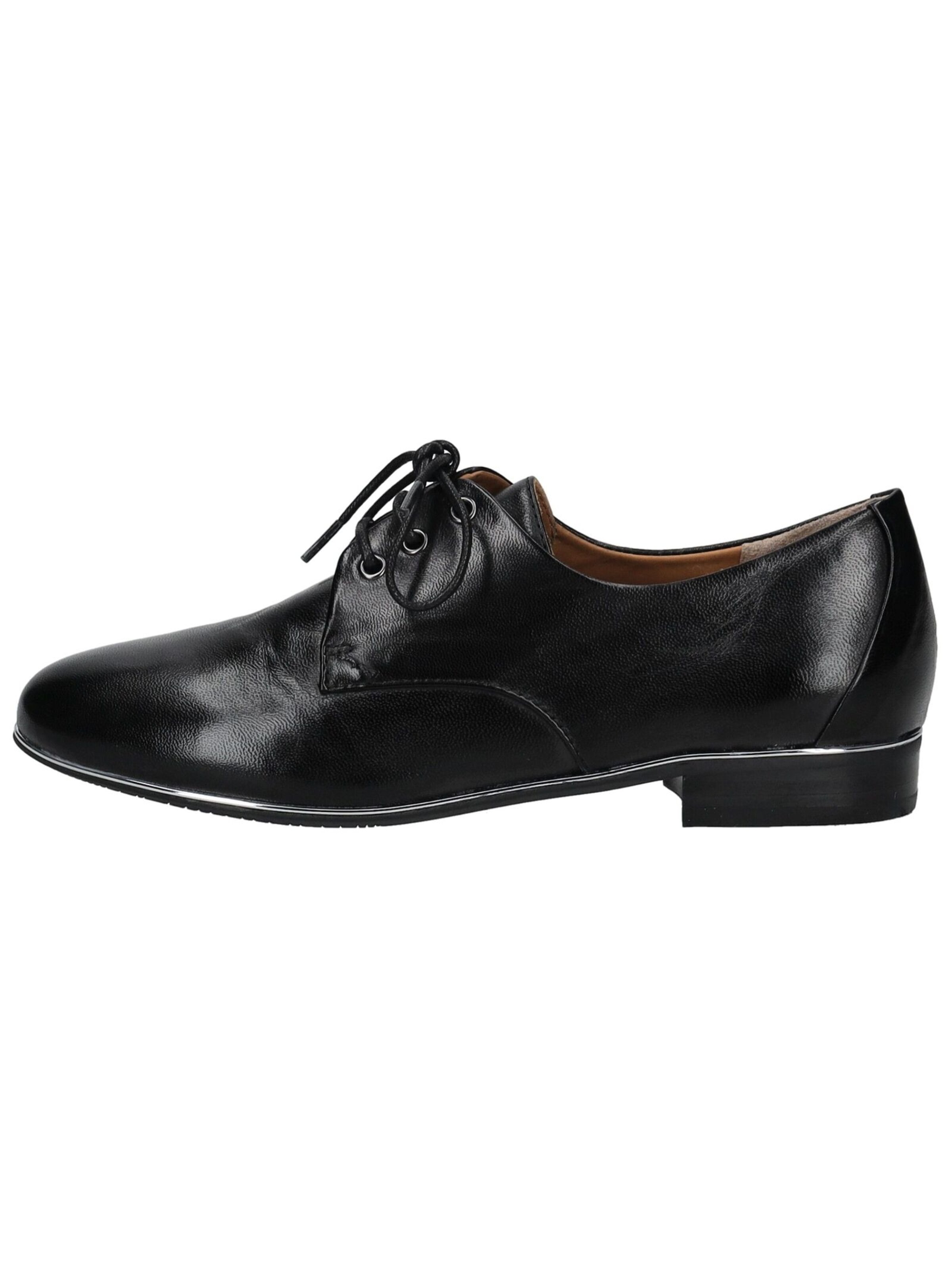 Chaussure à lacets Everybody en noir